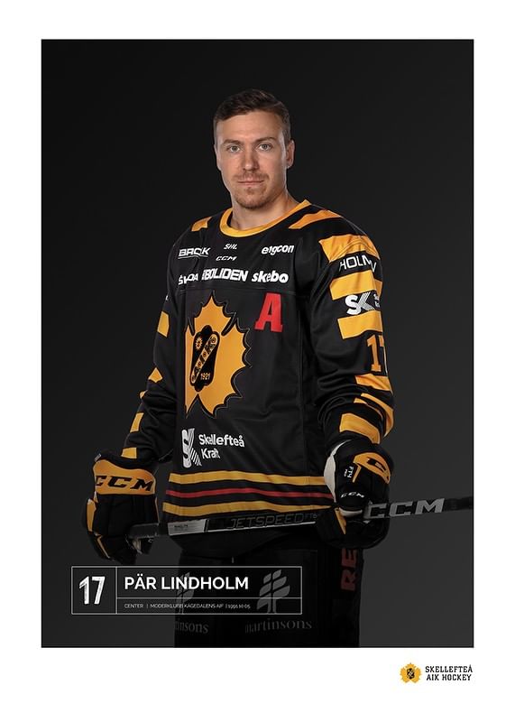 Pär Lindholm #17 Skellefteå AIK 2023/2024-12