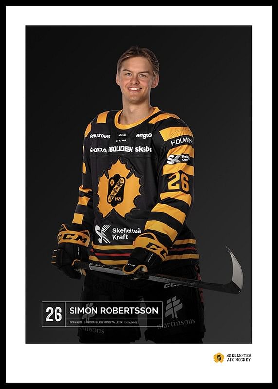 Simon Robertsson #26 Skellefteå AIK 2023/2024-12
