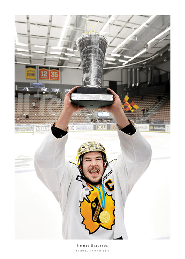 Poster Jimmie Ericsson No2 Skellefteå AIK