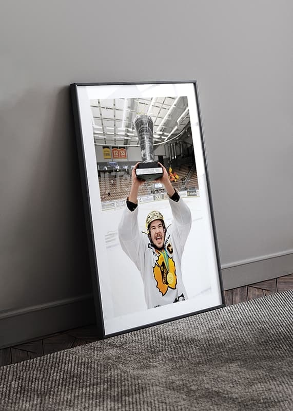 Poster Jimmie Ericsson No2 Skellefteå AIK crossfade