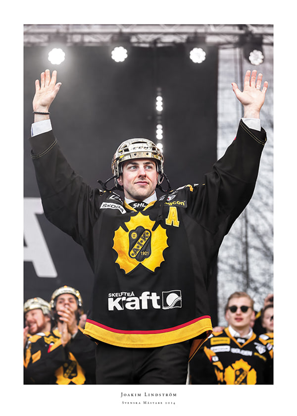 Poster Joakim Lindström No3 Skellefteå AIK