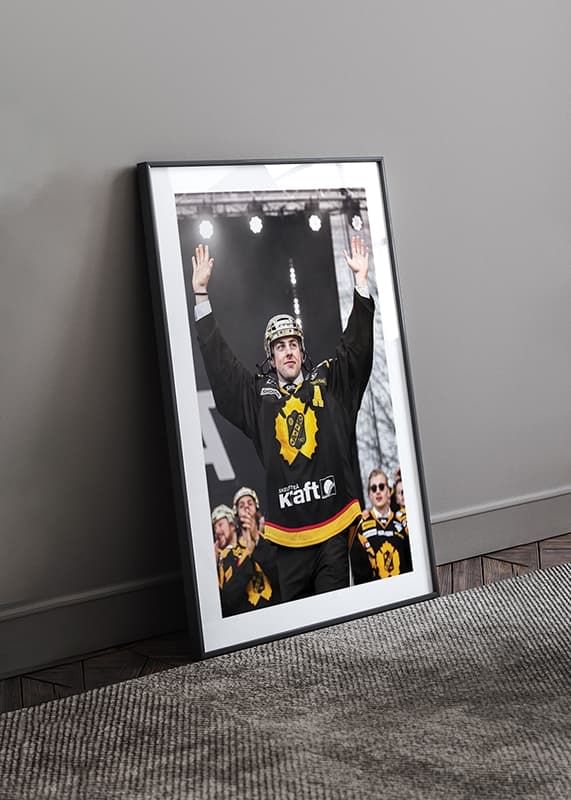 Poster Joakim Lindström No3 Skellefteå AIK crossfade