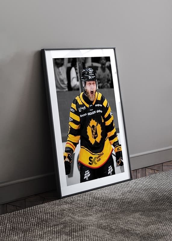 Poster Oscar Möller No3 Skellefteå AIK crossfade