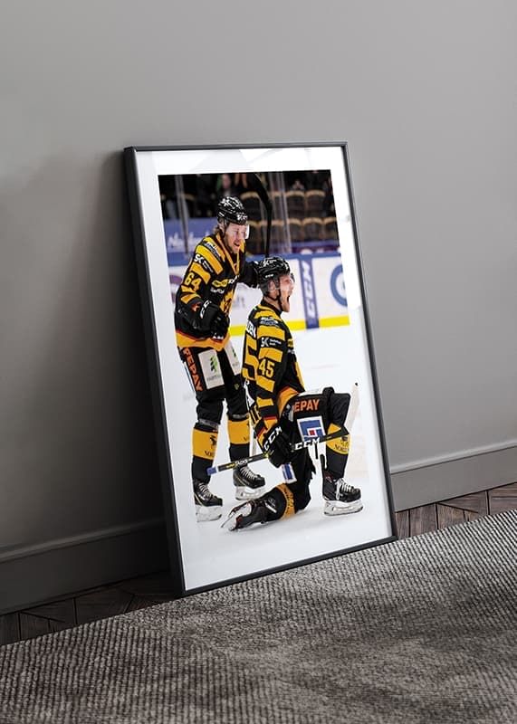 Poster Oscar Möller No2 Skellefteå AIK crossfade