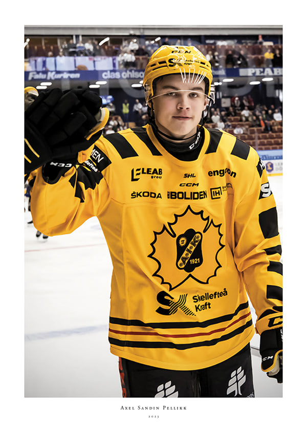 Poster Axel Sandin Pellikka Skellefteå AIK