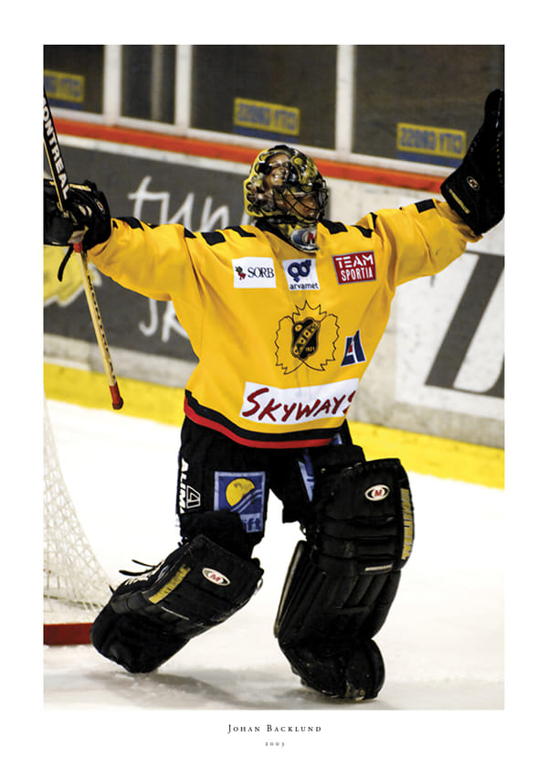 Poster Johan Backlund Skellefteå AIK