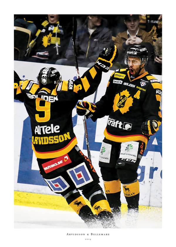 Poster Arvidsson & Bellemare Skellefteå AIK