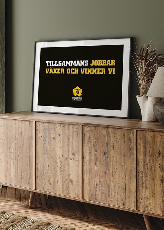 Poster Tillsammans Skellefteå AIK crossfade