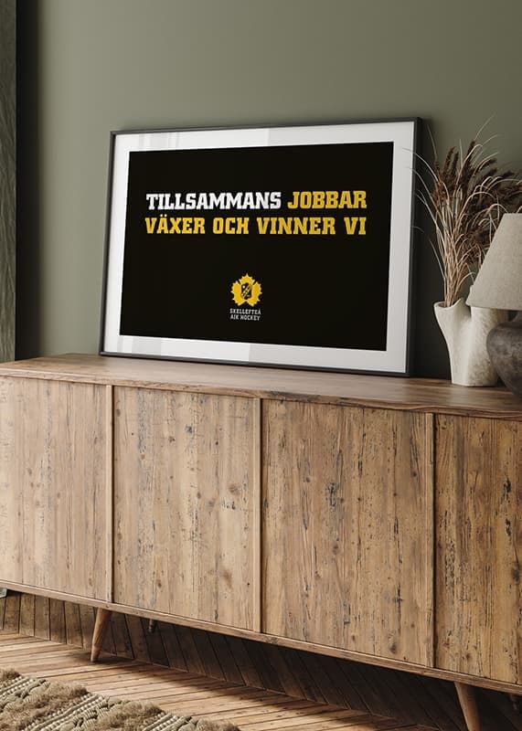 Poster Tillsammans Skellefteå AIK crossfade