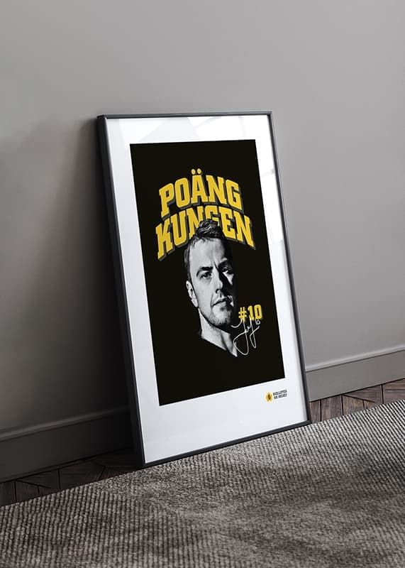 Poster Poängkungen Joakim Lindström Skellefteå AIK crossfade