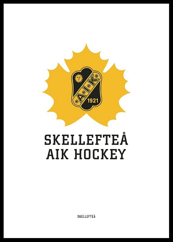 Skellefteå AIK Logo Vit-12