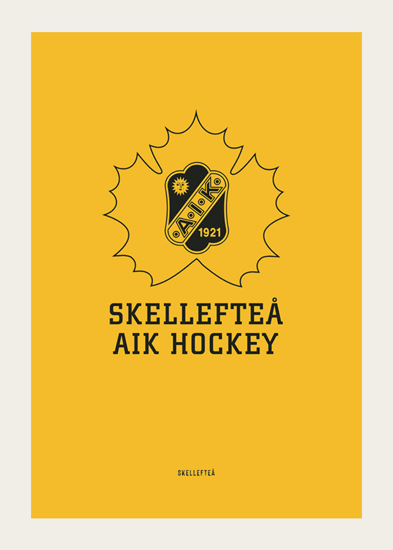 Skellefteå AIK Logo Gul-12