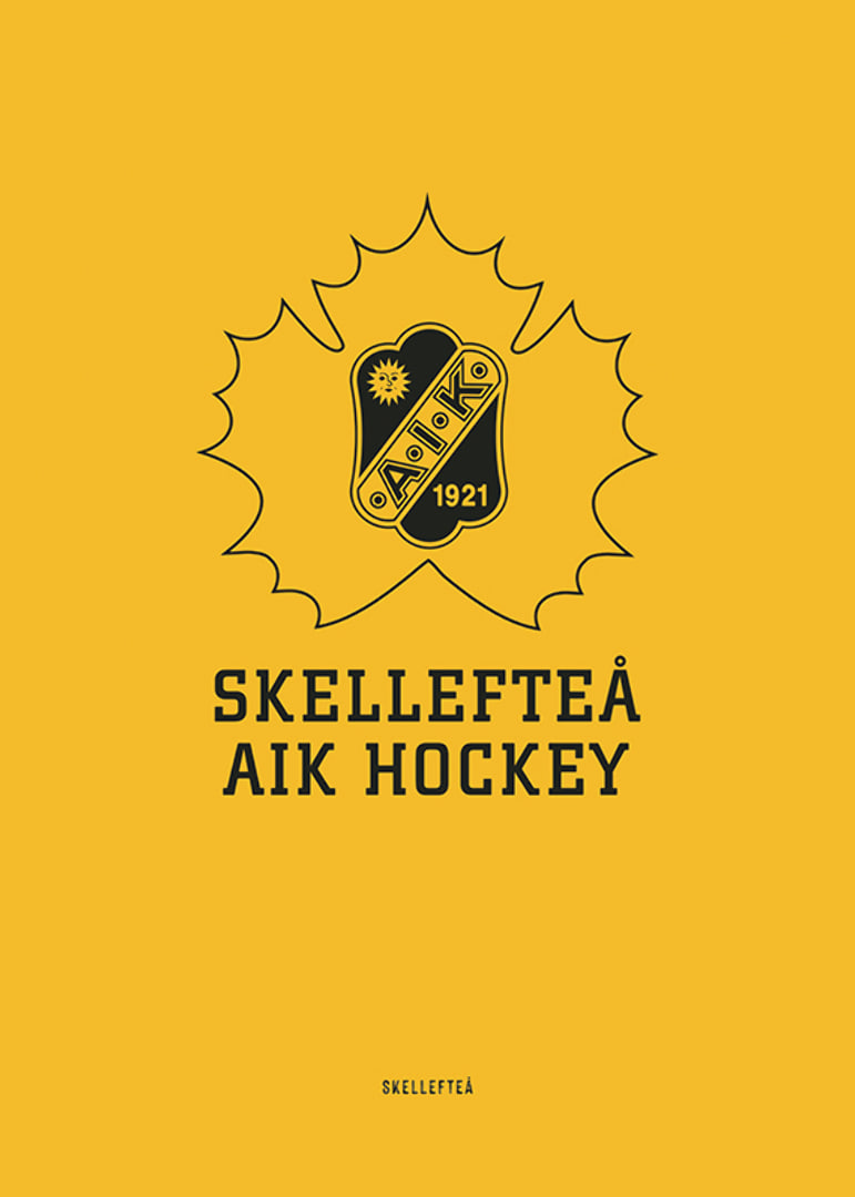 Skellefteå AIK Logo Gul-12