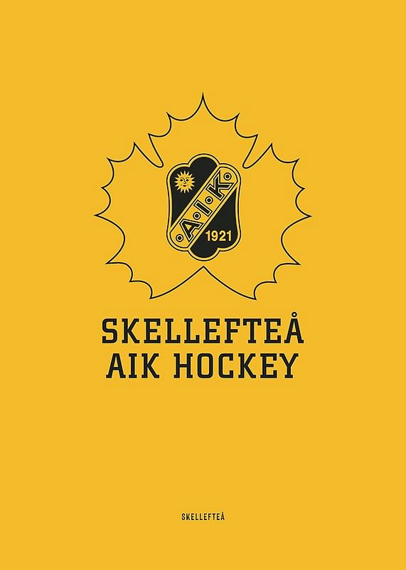 Skellefteå AIK Logo Gul-12