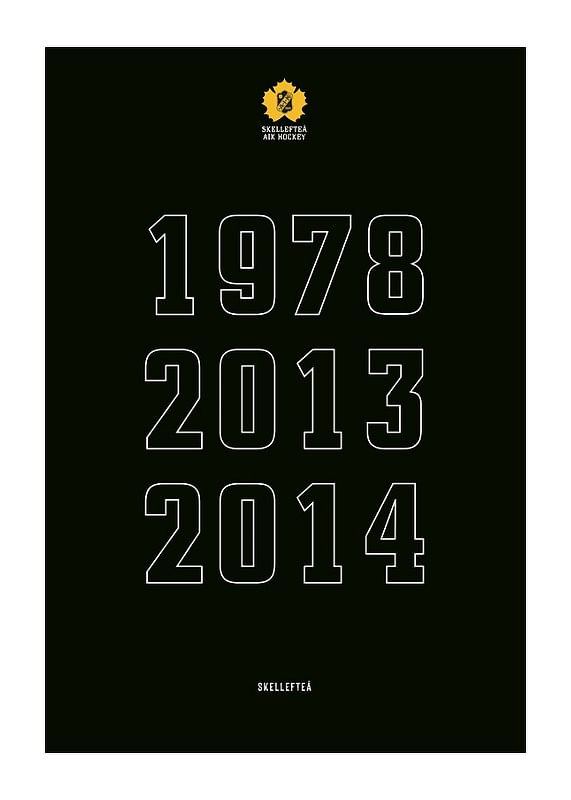 Poster SM-Guld Åren Skellefteå AIK