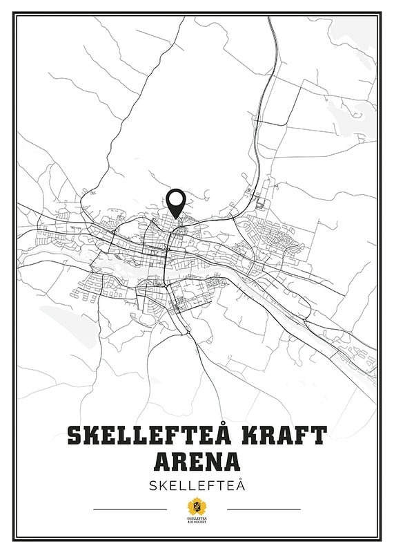 Skellefteå Kraft Arena Karta Vit-12