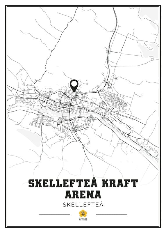 Skellefteå Kraft Arena Karta Vit-12