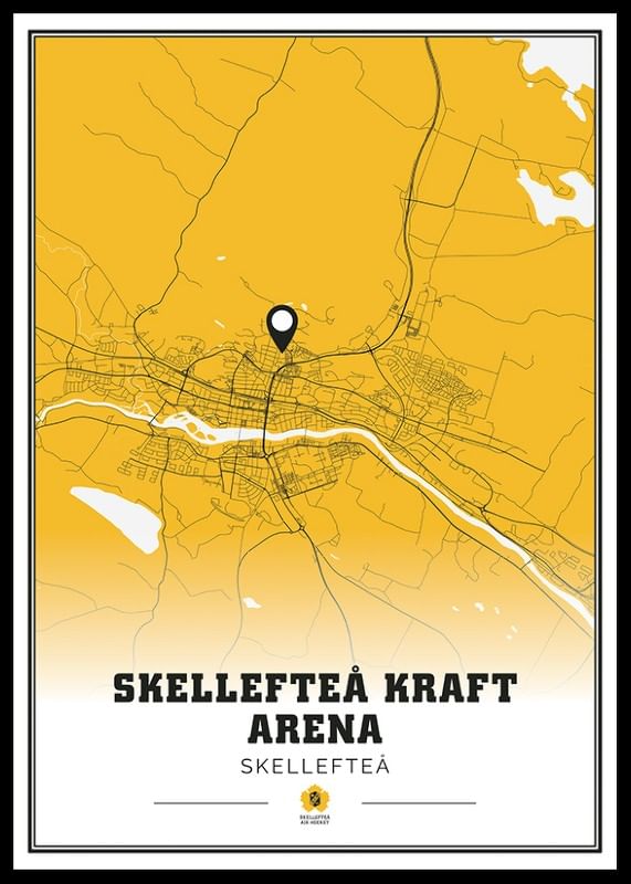 Skellefteå Kraft Arena Karta Gul-12