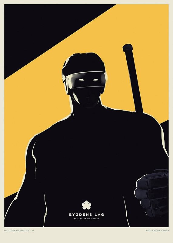 Poster Kapten No3 Skellefteå AIK