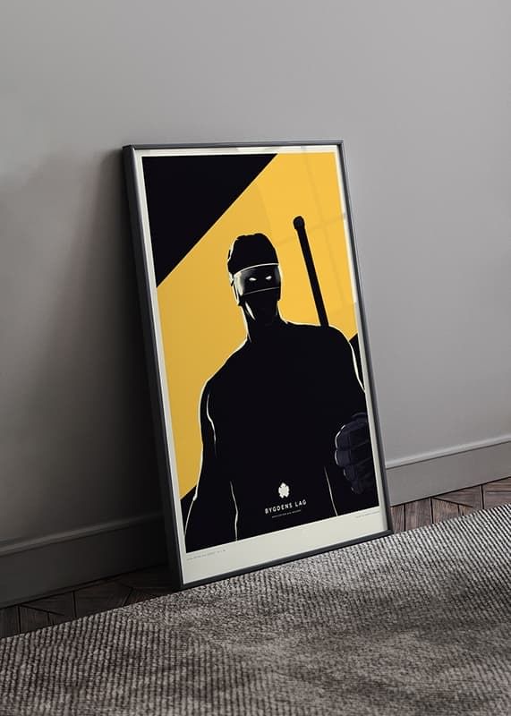 Poster Kapten No3 Skellefteå AIK crossfade