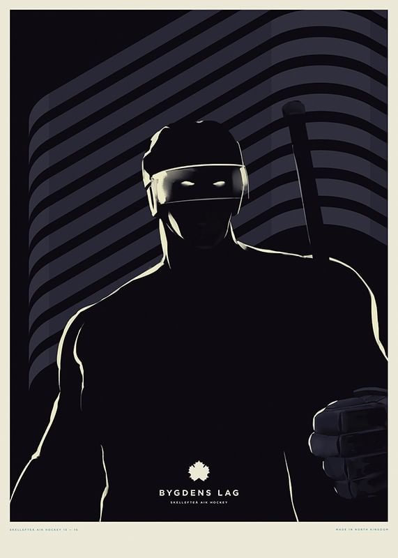 Poster Kapten No2 Skellefteå AIK