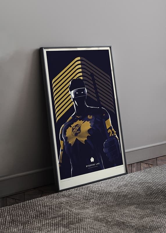 Poster Kapten No1 Skellefteå AIK crossfade