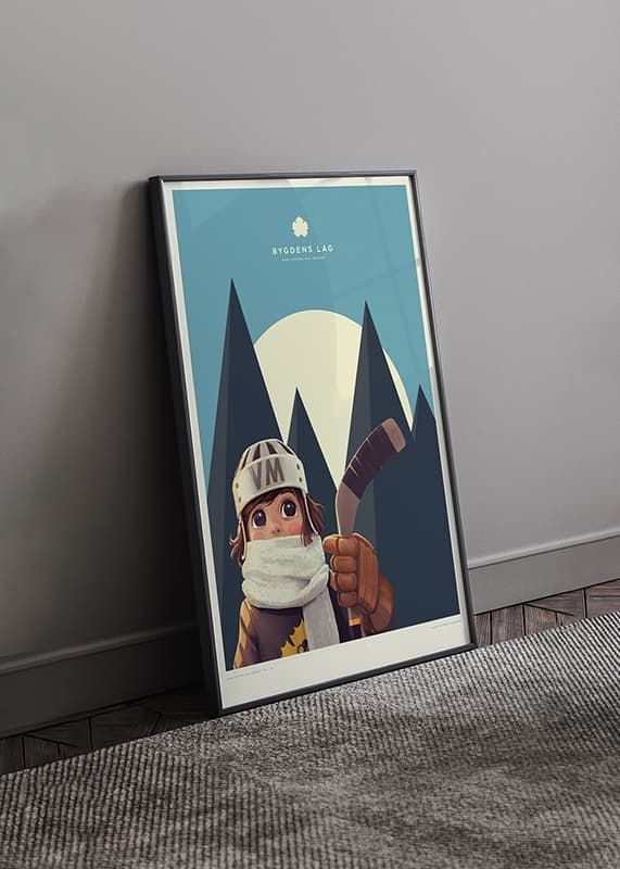 Poster Bygdens Lag Barntavla No2 Skellefteå AIK crossfade