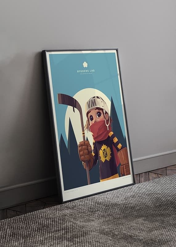 Poster Bygdens Lag Barntavla No1 Skellefteå AIK crossfade