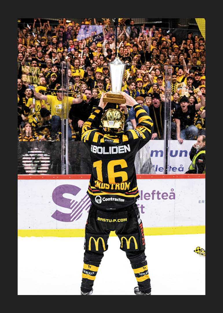 Skellefteås Linus Lindström efter final fem i SHL-12