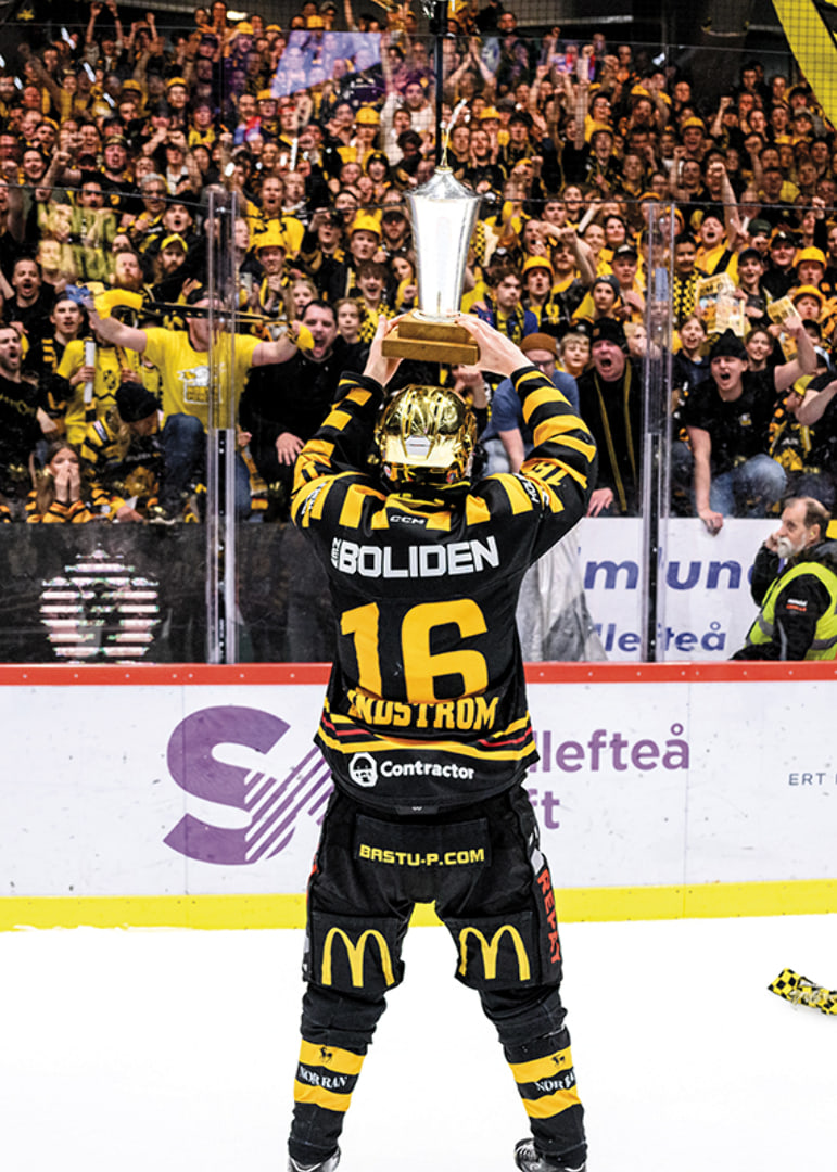 Skellefteås Linus Lindström efter final fem i SHL-12