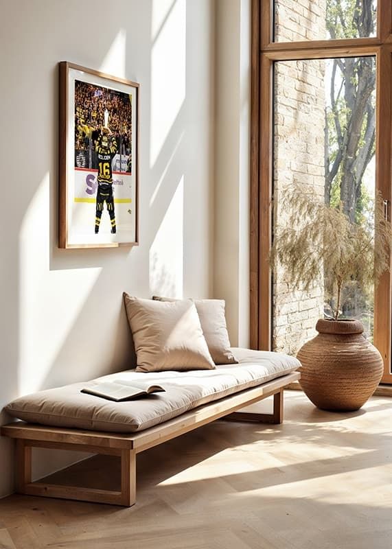 Poster Linus Lindström Med Pokalen Skellefteå AIK crossfade