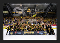 Skellefteås spelare jublar efter final fem i SHL-7