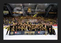 Skellefteås spelare jublar efter final fem i SHL-7