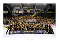 Skellefteås spelare jublar efter final fem i SHL-1