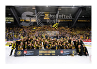 Skellefteås spelare jublar efter final fem i SHL-3