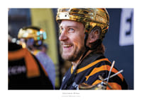 Skellefteås Jonathan Pudas under guldhyllningar av Skellefteå efter SM-guldet-1