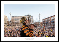 Skellefteås Axel Sandin Pellikka under guldhyllningar av Skellefteå efter SM-guldet-0