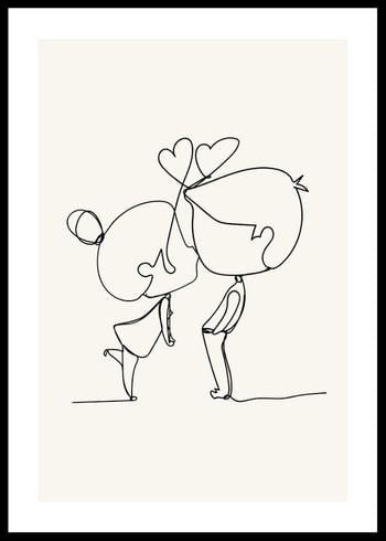 Poster Contour of Affection