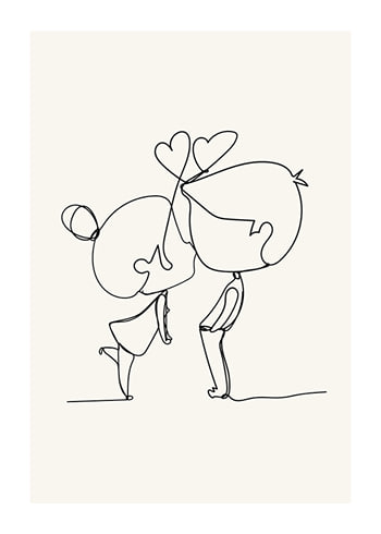 Poster Contour of Affection