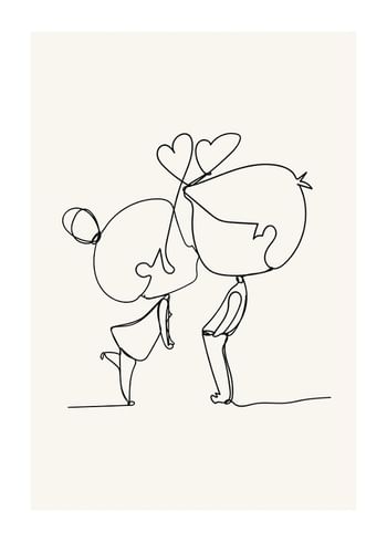 Poster Contour of Affection