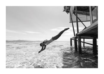 Plagát Monochrome Seascape