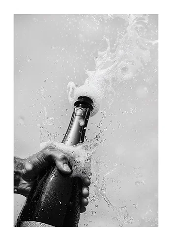 Poster Champagne Burst