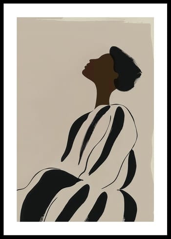 Affiche Gouache Femelle