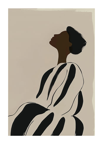 Affiche Gouache Femelle