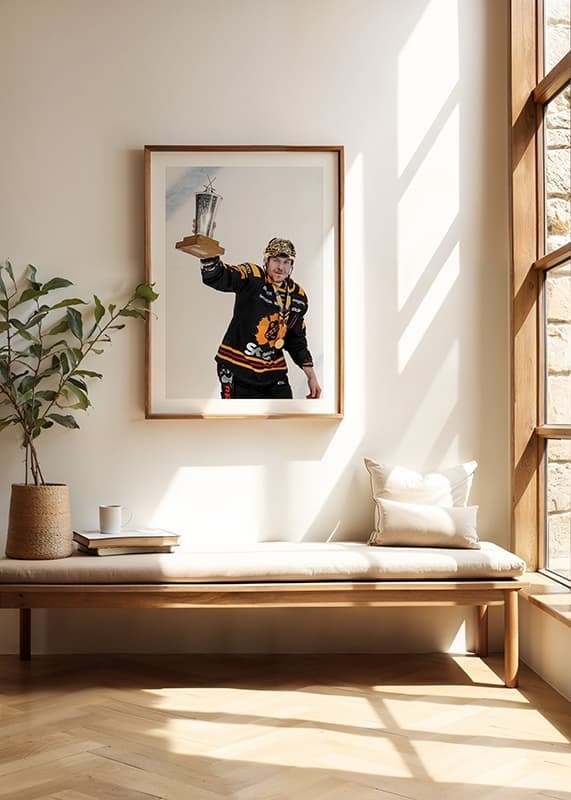 Poster Pär Lindholm Med LeMat Skellefteå AIK crossfade