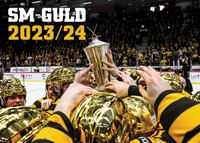 Skellefteås spelare jublar med pokalen efter final fem i SHL-3