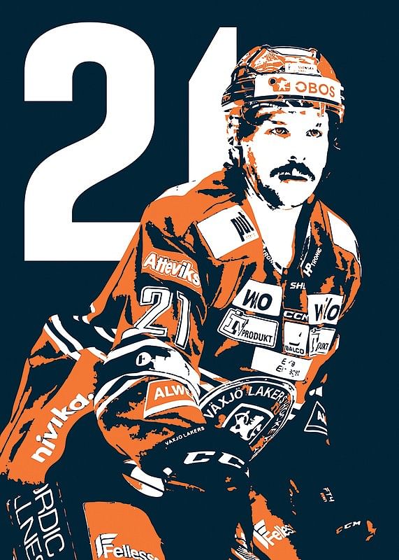 Brian Cooper Sketch Växjö Lakers-12