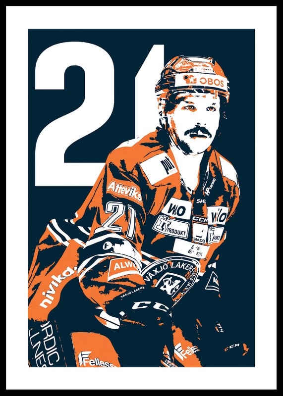 Brian Cooper Sketch Växjö Lakers-12
