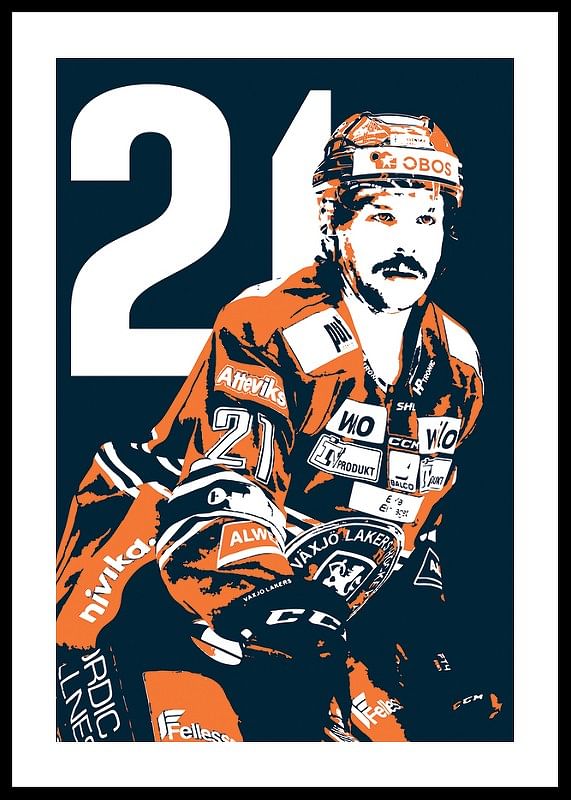 Brian Cooper Sketch Växjö Lakers-12