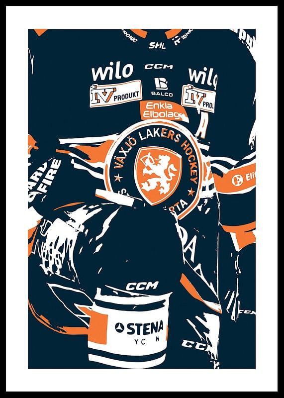 Jersey Sketch Växjö Lakers-12